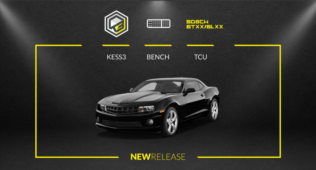 TCU Bosch 6TXX and 6LXX: reprogram GM automatic transmissions with BENCH Mode.