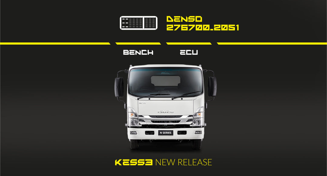 Reprogram the latest generation Isuzu N-Series truck with Denso 276700-2051 ECU.