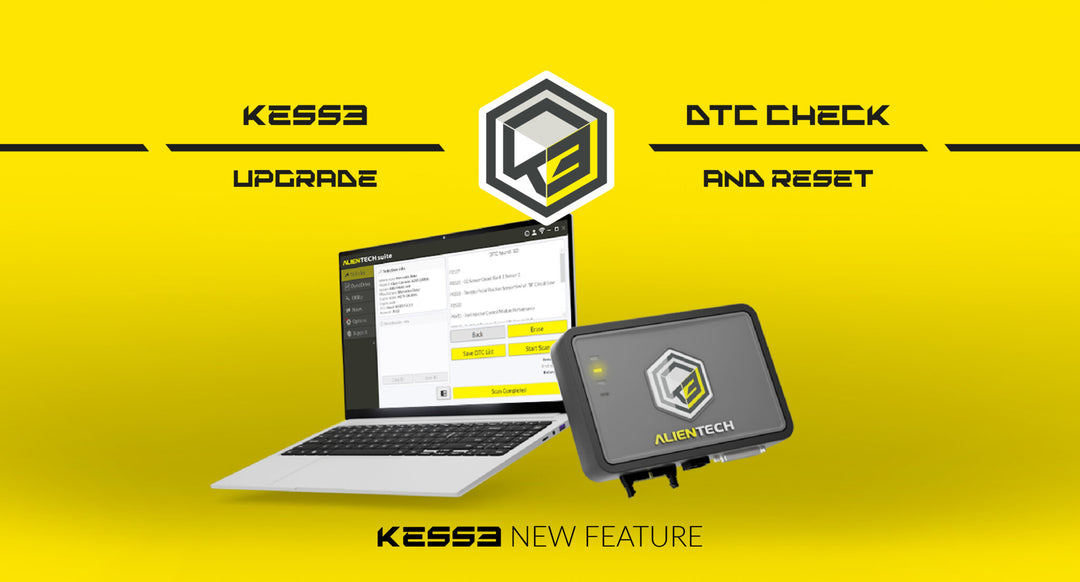 DTC Feature Detection and reset of DTCs with KESS3.