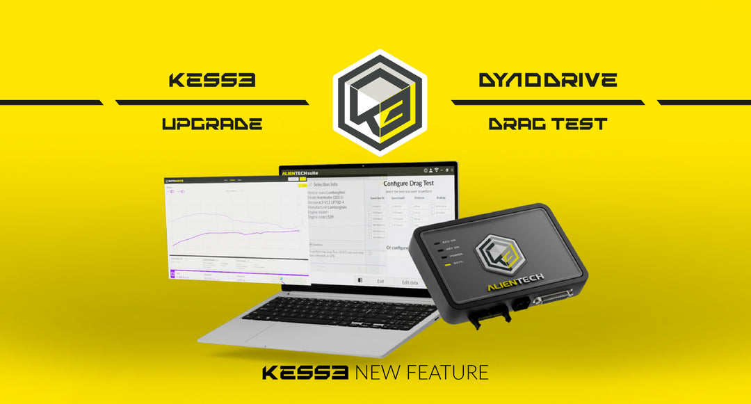 DynoDrive - Drag Test Acceleration, distance, and braking test with KESS3.