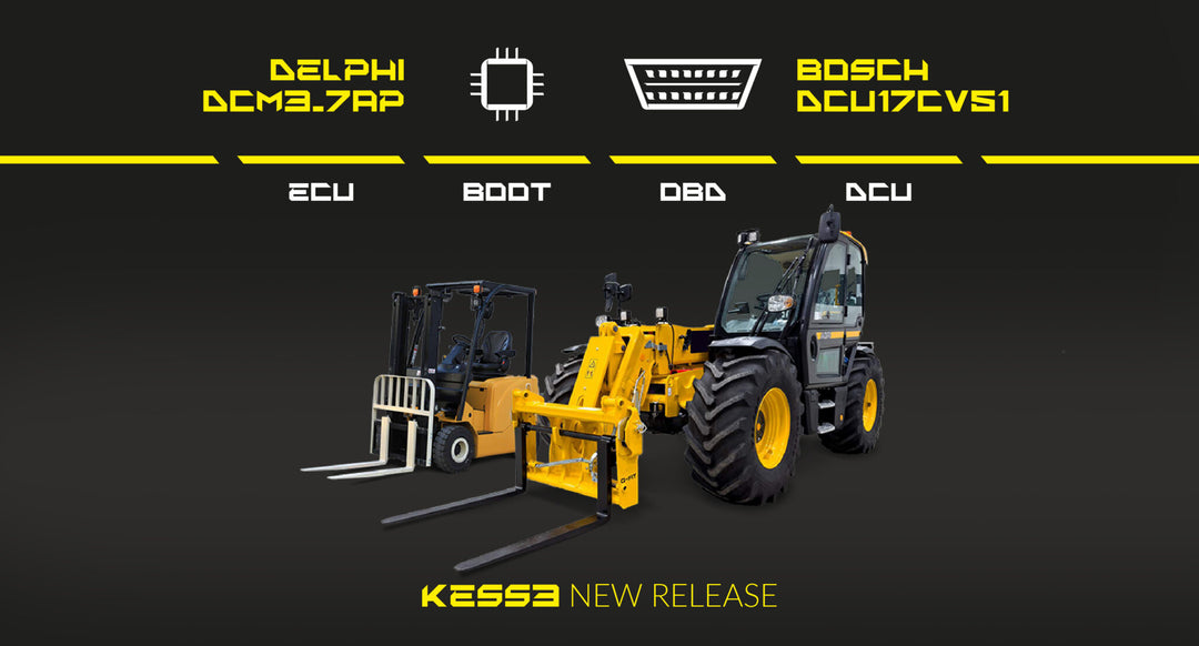 A new Upgrade Pack is now available for KESS3: expand your service capabilities to an even wider range of work vehicles!